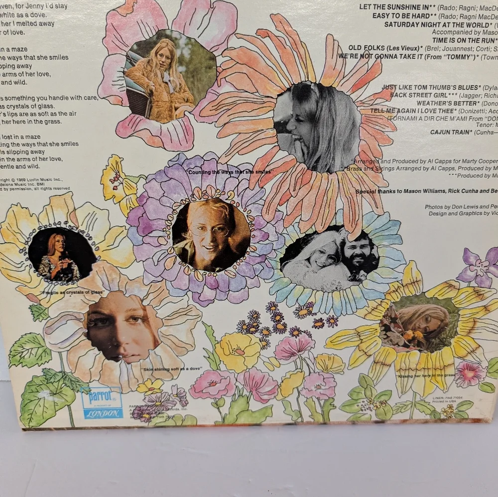 Vintage Album Cover 1972 